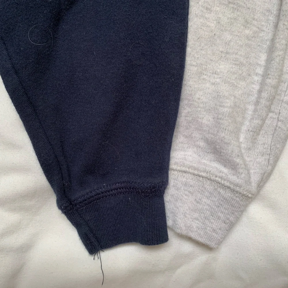 2 The Children’s Place sweatpants - navy and grey. Comfortable! 3-6 month